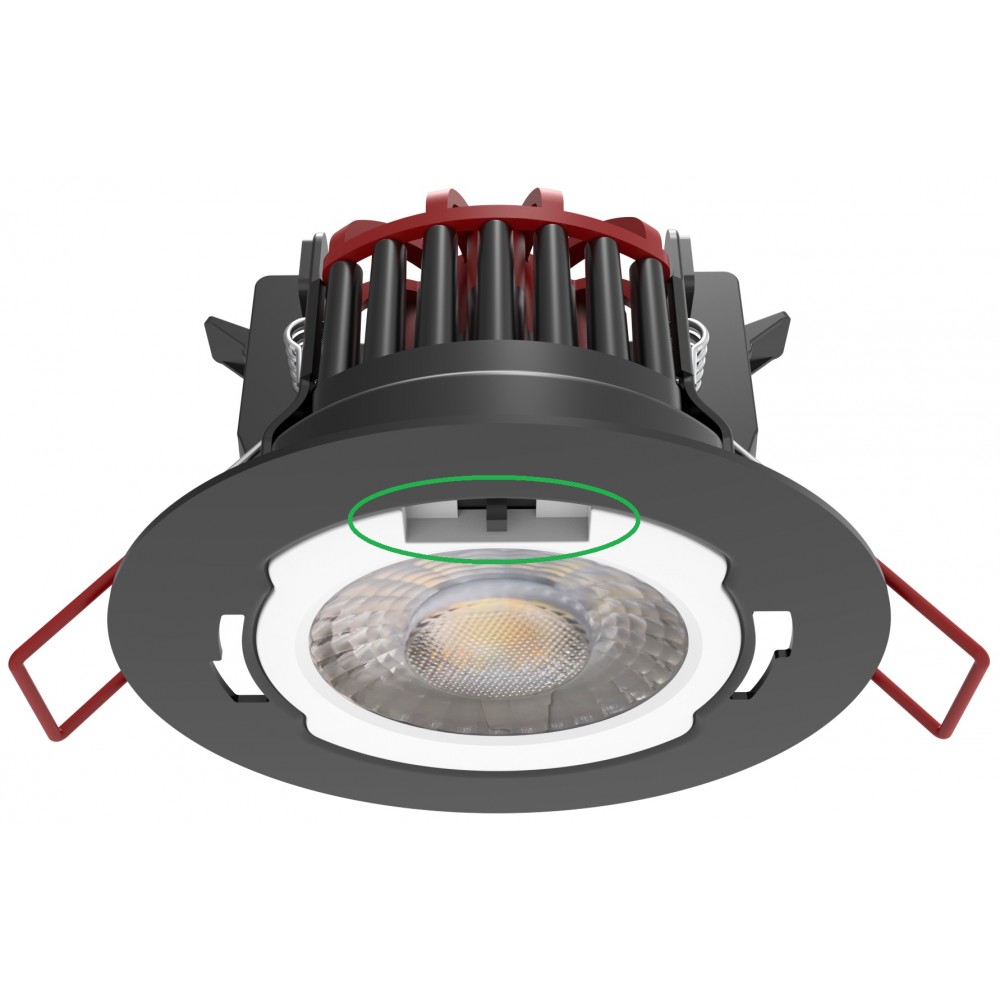 BRUMBERG Spot LED IP65 rond, encastrable, pivotant et à intensité variable  - 39353253
