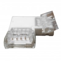 ZarchiveJonction en L pour ruban LED RGBW IP20 10mm sans soudure "Click"