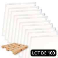 Lot de 100 dalles Panel 600 x 600 – 4000K – 230V – Backlite – High Lumen