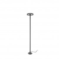 Borne LED extra fine d'extérieur à tête bombée - 7W - 80 cm - anthracite - Haalö