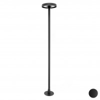 Borne LED extra fine d'extérieur à tête bombée - 23W - 200 cm - noir - Haalö