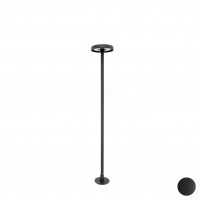 Borne LED extra fine d'extérieur à tête bombée - 7W - 80 cm - noir - Haalö