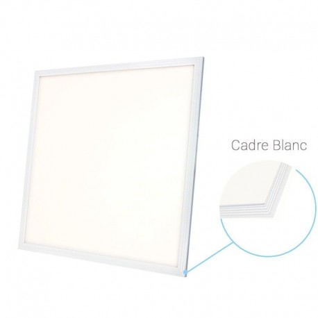 Lot de 100 dalles LED 60x60 - 120 lm/W - Blanc jour 4000K - 40W - 230V