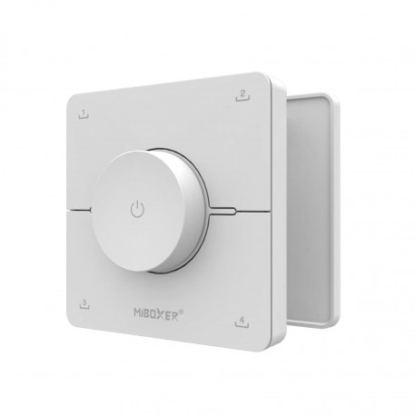 Télécommande rotative Dimmer/CCT murale - MiBoxer K0 - blanc ou noir