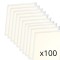 Lot de 100 dalles LED 60x60 - 120 lm/W - Blanc jour 4000K - 40W - 230V