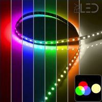Ruban LED multicolore - Effets de lumière et animations - ®