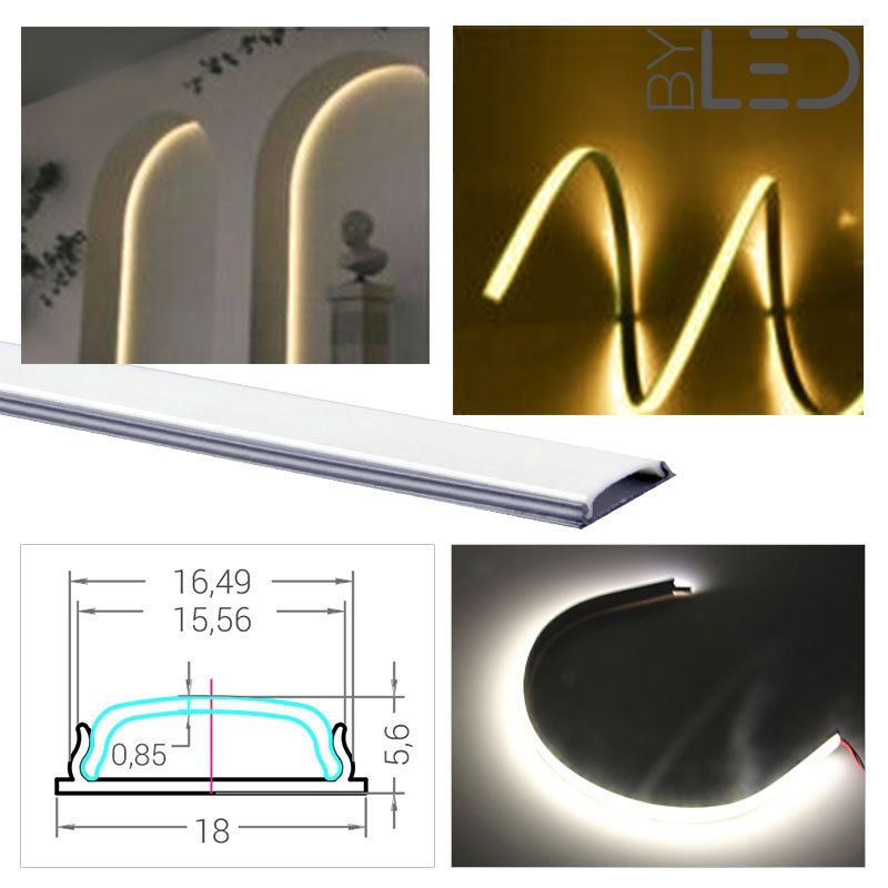 Profilé Ruban LED flexible