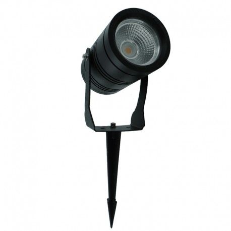 Projecteur Exterieur LED Noir 230V 6W RGB+Blanc IP65 - Projecteurs