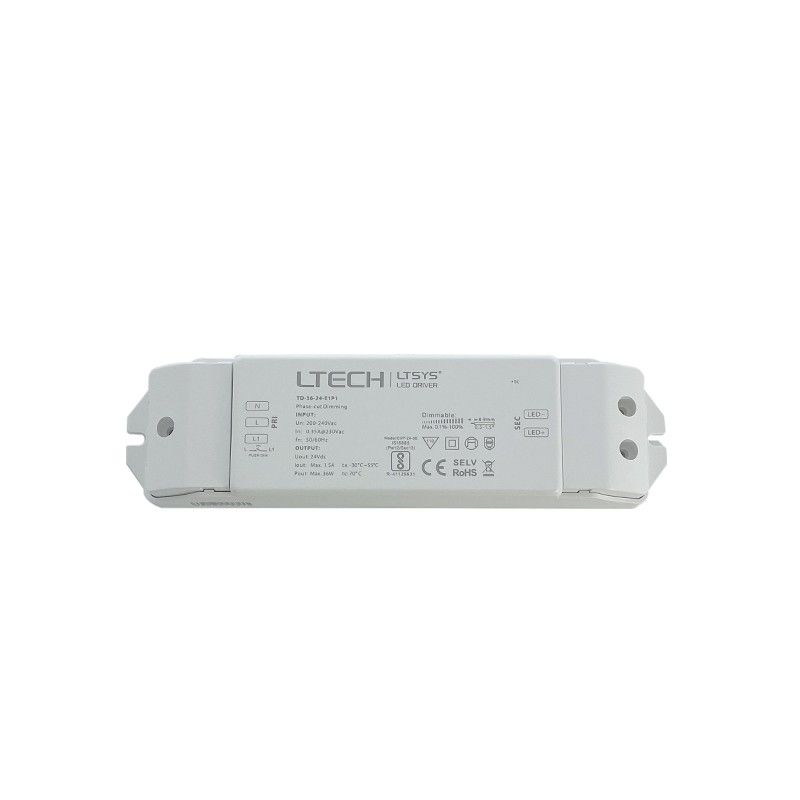 Cadre de finition blanc pour variateur LED 230 V