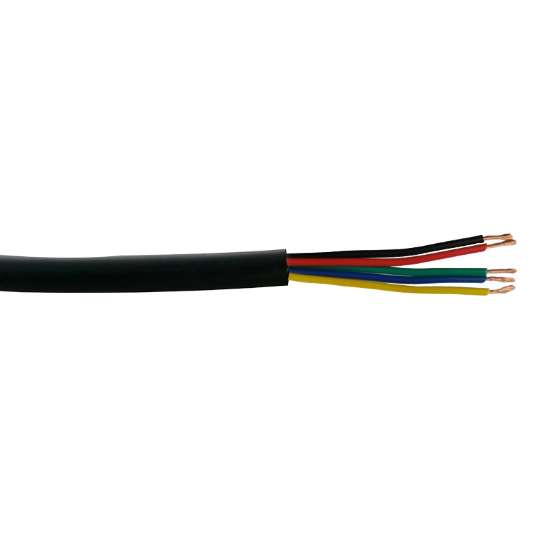 Câble de 5 mètres pour ruban 12V RGB - 12v rgb cable