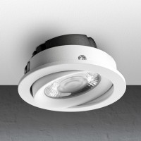 Set Spots encastrable LED ultra-plat orientable spot plafond à