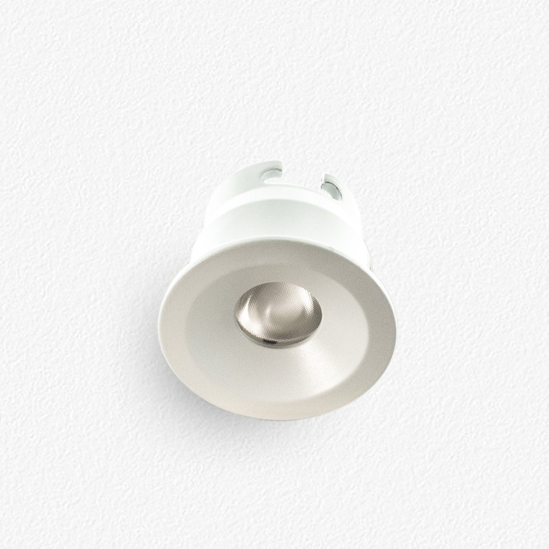 Spot LED encastrable plafond CCT IP65 salle de bain dimmable blanc