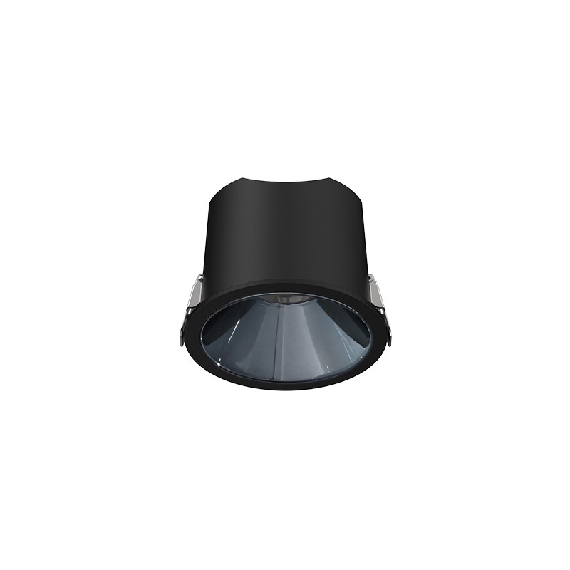 Spot LED rond 10w 12v submersible aluminium noir
