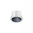 Spot LED encastré rond blanc réflecteur canon de fusil 7W - Miror