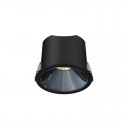 Collerette couleurs pour Spot rond noir 10W - Miror